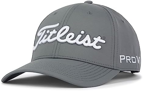 Titleist Golf Previous Season Tour Performance Hat CharcoalWhite