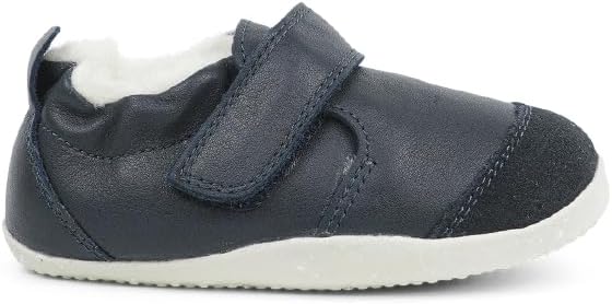 Bobux Xplorer Marvel Arctic Navy Kids Shoe Wool Lined Leather Suede Toe Winter