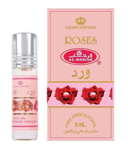 Al Rehab Roses By roll on perfume 6ml