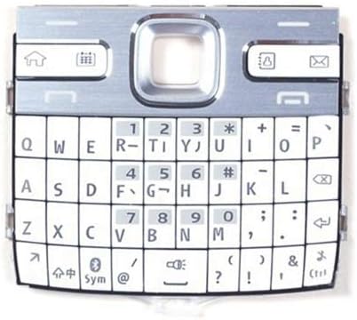 Mobile Accessories HA Cell Phone Keypad Housing with Menu Button/Press Key for Nokia E72 Black, White