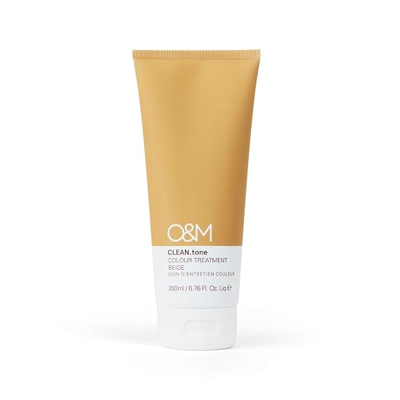 O&M CLEAN.tone Hair Color Treatment, Beige, 200ml