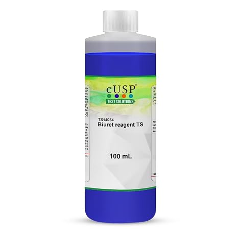 Biuret Reagent 100mL Lab-Grade Solution for Protein Testing, Biochemical Analysis & Scientific Research | Ready-to-Use Standard Reagent