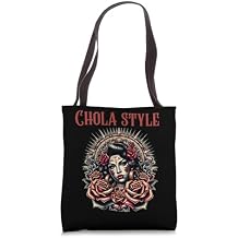 Chola Style Chicana Clothes Women Mexican American Latina Tote Bag