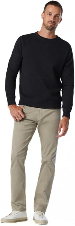 Mavi Men's Zach Regular Rise Straight Leg Twill Pants