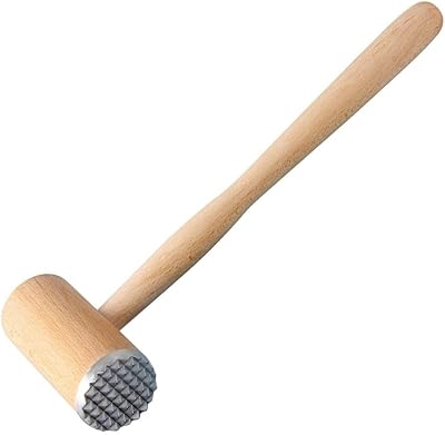 Fackelmann 31127 Meat tenderizer, Beech Wood, Natural