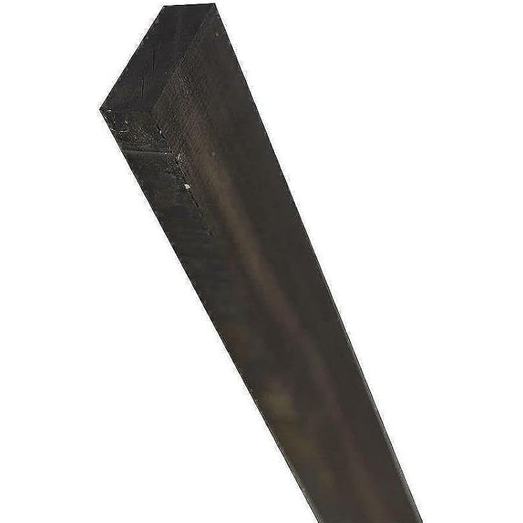 Gaboon Ebony Lumber Board - 12 X 2 X 12 Suitable Wood Pieces for Wood Crafts and Projects