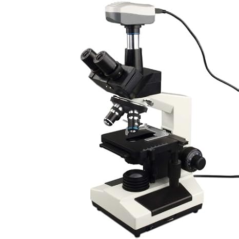 OMAX XM837SC50 2000X Digital Lab Trinocular Biological Compound