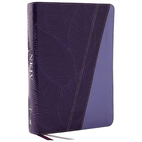 NKJV Study Bible, Leathersoft, Purple, Full-Color, Comfort Print: The Complete Resource for Studying Gods Word Imitation Leather April 11, 2023