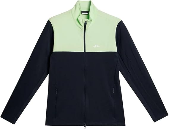 2024 J.Lindeberg Banks Mid Layer Golf Jacket JL Navy Large