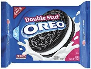 Oreo Double Stuf Chocolate Sandwich Cookies, Original, 15.35 ounce (Pack of 3)