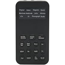 Voice Changer, 8 Sound Effects Live Sound Card with 3.5mm Interface Mini Sound Mixer Board for Live Streaming PC Gaming Phone Call Broadcast Karaoke