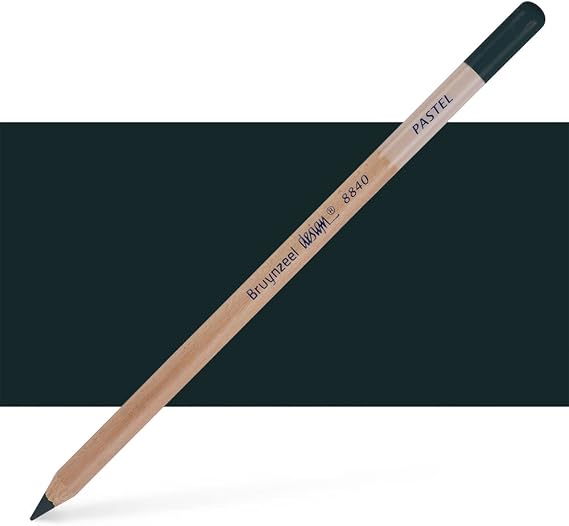 Bruynzeel Pastel Pencils - Black - 010