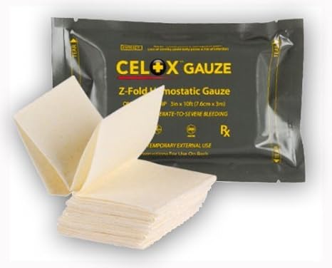 CeloxTM Z-Fold Gauze, 10 Ft