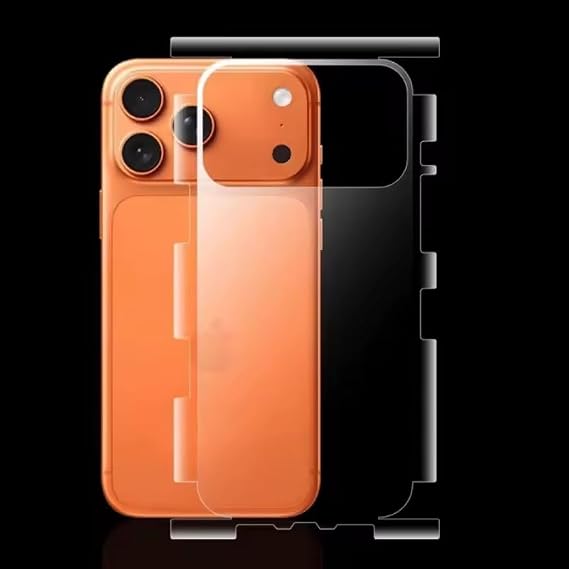 Apple iPhone 17 Pro için Arka Ful Kaplayan FullBody Jelatin Film