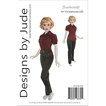Designs by Jude Summer Printed Sewing Pattern for 1/3 Iplehouse EID BJD Dolls