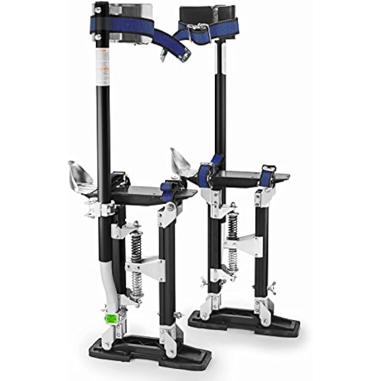 GypTool Pro 15 - 23 Drywall Stilts - Black