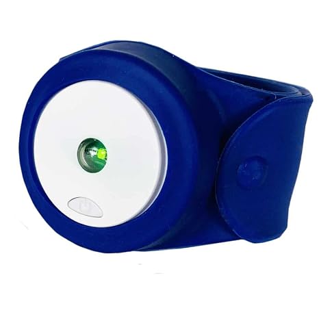 WNL Products WLCRM CPR Compression Rate Wrist Monitor Practi-CRM | With Blue EVA Carrying Case, flexible one size wristband, tracks compression feedback for CPR practice