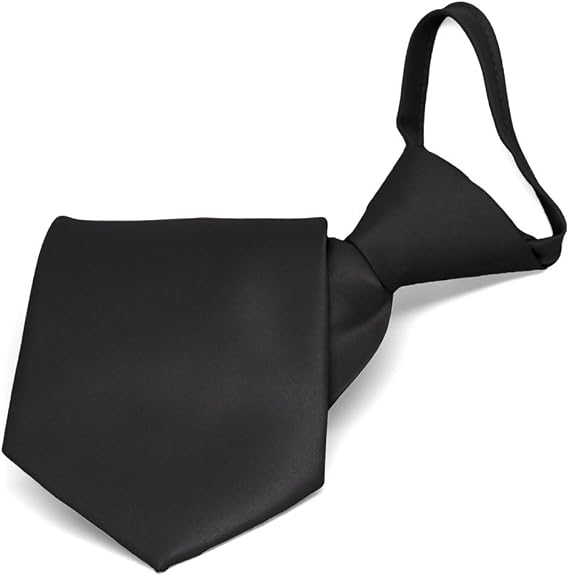 tiemart Pretied Zipper Ties Easy On Zip Up