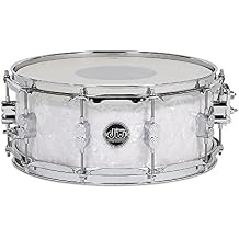 DW Performance Series Snare Drum - 5.5 Inches X 14 Inches White Marine Finish Ply