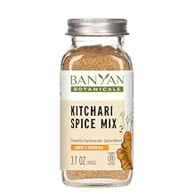 Banyan Botanicals Organic Kitchari Spice Mix Savory Ayurvedic Seasoning for Detox, Cleansing & Gut Health Digestive Support Blend with Turmeric, Cumin & Ginger 2.8 oz USDA Organic