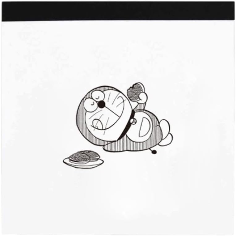 Green Flash Doraemon Memo Pad Square eating DG-003
