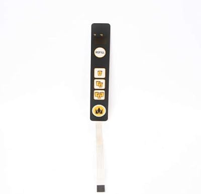 Silver King 32034 3 Button Membrane Switch Assembly