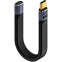 LivX USB4 Type-C Uzatma Kablosu 40Gbps 240W 8K@60Hz – Erkek Dişi USB-C Adaptör 15cm – PD Hızlı Şarj – Thunderbolt 4 Uyumlu TCU