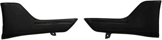 Fit 2008-2015 Mitsubishi Lancer Rear Bumper Lip Black PU | IKON MOTORSPORTS, Rear Lip Finisher Under Chin Spoiler Underspoiler Splitter Valance Underbody Fascia Add On, 2009 2010