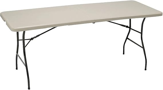Staples Heavy-Duty Folding Utility Table, 72 Inch