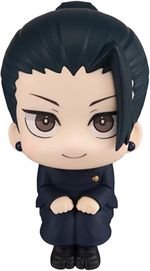 Geto Suguru Figure Anime Suguru Figurine 3.93'' Look Up Pose Model Statue PVC Cute Cake Topper Decoration