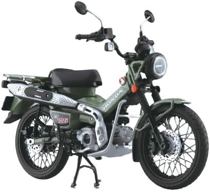 (AOSHIMA) Skynet 1/12 Honda CT125 Complete Motorcycle Pearl Organic Green