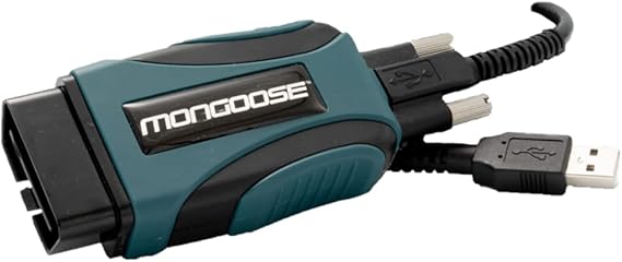 Opus IVS Mongoose-Plus J2534 OEM Vehicle Interface Cable - Nissan/Infiniti OEM Reprogramming and Diagnostics