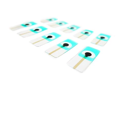 Screen Printed Carbon Chip Electrode for Electrochemical Sensing System, 3-in-1 C-SPE Electrode Kit(10pcs)