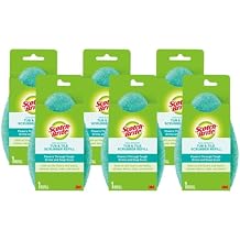 Scotch-Brite Non-Scratch Tub & Tile Scrubber Refill Pads, (Pack of 6)