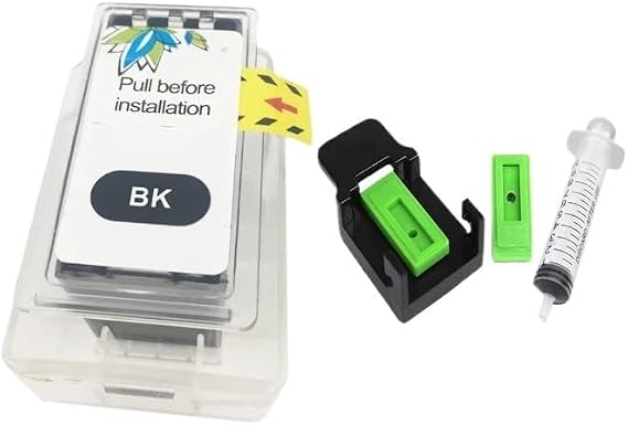 Compatible for Canon PG 560 CL 561 Smart Cartridge Refill Kit for TS7450 TS7451 TS5350 TS5351 TS 7450 TS 5350 Printer(BK with Tool)