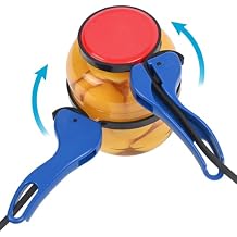 Double-Handle Jar Opener for Seniors, Expert solution for opening large jars (such as kimchi jars), Gifts for Weak Hands with Arthritis, Patent | Kitchen Gadgets, Self-Locking Design