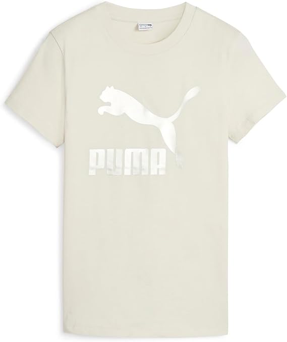 Classics Shiny Logo Kadın Siyah Günlük Stil T-Shirt 62559701