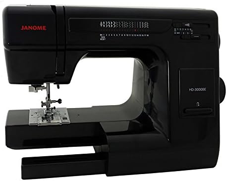 Janome HD 3000 BE Black Edition with Exclusive Bonus Bundle