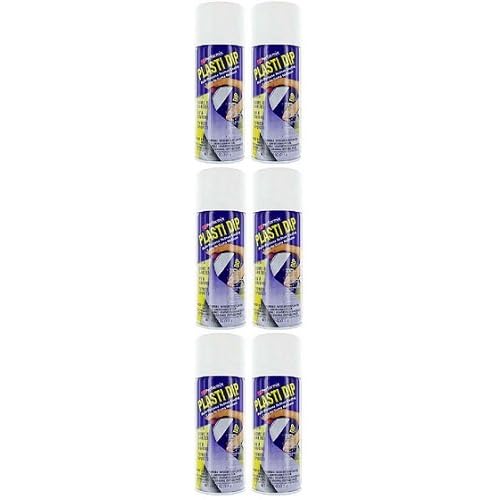 Performix Plasti Dip 11207 White Rubber Spray 6 PACK