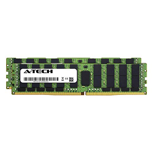 A-Tech 256GB Kit 2 x 128GB for Dell PowerEdge R730 - DDR4 PC4-21300 2666Mhz ECC Load Reduced LRDIMM 8Rx4 - Server Specific Memory Ram AT316643SRV-X2L4