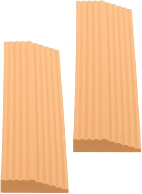 Baluue Plastic Threshold Ramp for Sweeping Robot Vacuum Cleaner Lightweight Indoor Doorway Ramp Mat 6.73 X 2.00 X 0.51 Inches for Small Steps and Floor Transition