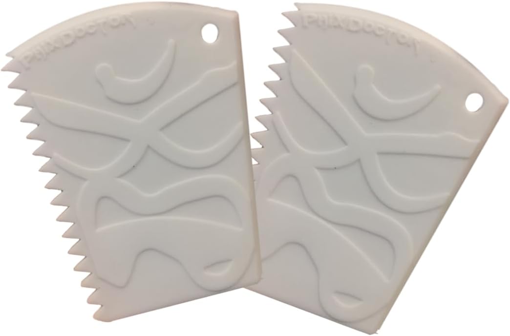Phix Doctor Surf Wax Comb Scraper Remover - 2 Pcs