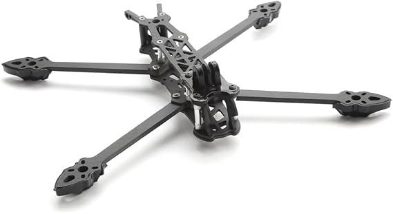 Mark4 225mm ドローンフレーム カーボンファイバー製 長距離飛行用フレーム RCドローン改造用アクセサリー ブラック