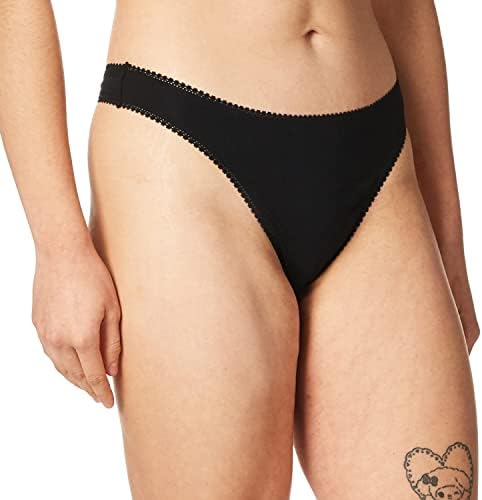 OnGossamer Womens Ongossamer Womens Cabana Cotton Hip Thong Panties