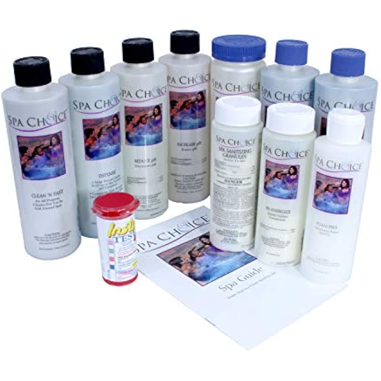 SpaChoice Premium Chlorine Spa Kit, Made in USA