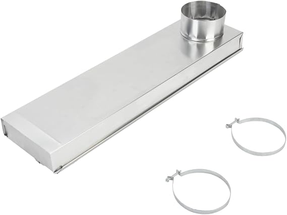 Whirlpool 4396037RP Genuine OEM Dryer Telescoping Vent Kit For Dryers Vent dryer vent hose dryer vent dryer hose dryer duct dryer vent kit Standard Size Stainless Steel 1 each
