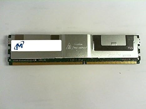 MICRON MT9HTF12872FY-667G1D6 1GB SERVER DIMM DDR2 PC5300(667) FULL-BUF ECC 1.8v 1RX8 240P 128MX72 12