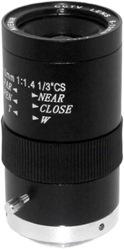 CCTV Lens 6-15mm Varifocal CS Mount Lensse Manual IRIS F1.4 for Surveillance Camera