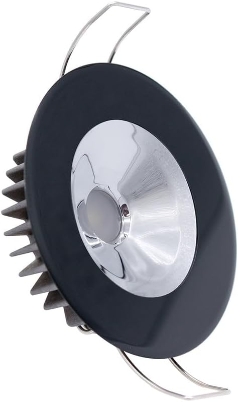 Lumitec - Illusion Down Light, Warm White, Blk/Mirror Reflector