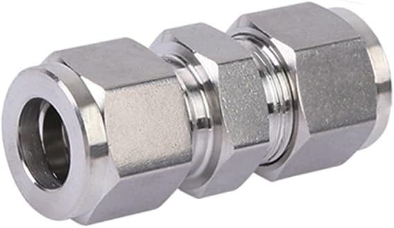 304 Stainless Steel Compression Union W/Double Ferrule 3/4" x 3/4" OD 1pc